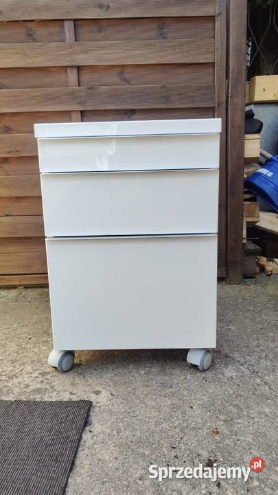 Kontenerek IKEA Burs biały na kółkach Dostępne 4
