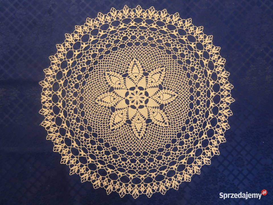 Serwetki na szydełku rękodzieło ręcznie robione Lublin