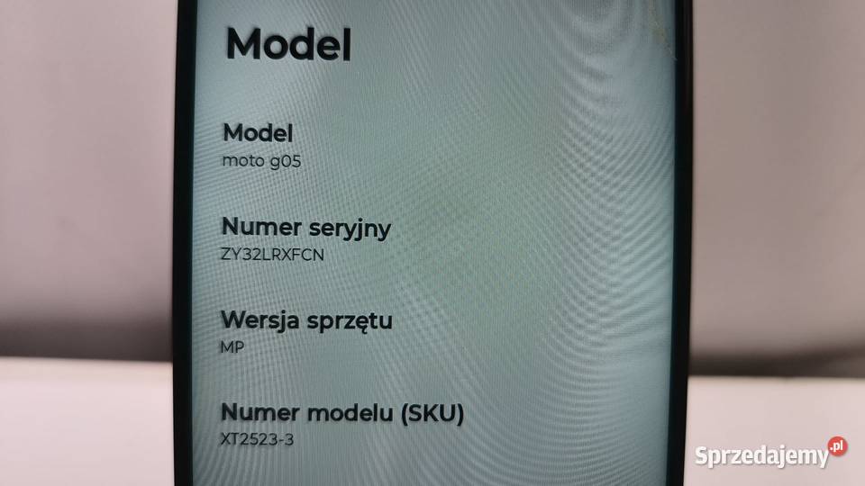 Smartfon MOTOROLA Moto G05 4128GB śląskie Katowice