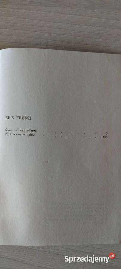 Marek Hłasko Sowa córka piekarza Lublin