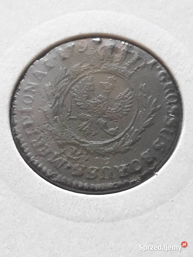 1 Grosz PruskiFryderyk Wilhelm 1797 r menB Konin