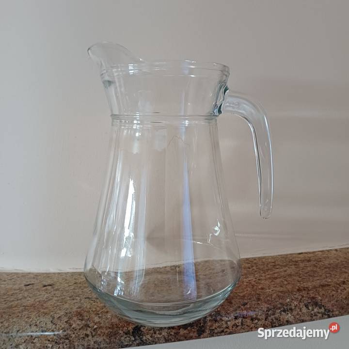 Dzbanek szklany 1500ml z uchem rączką Dom i Ogród Sieradz