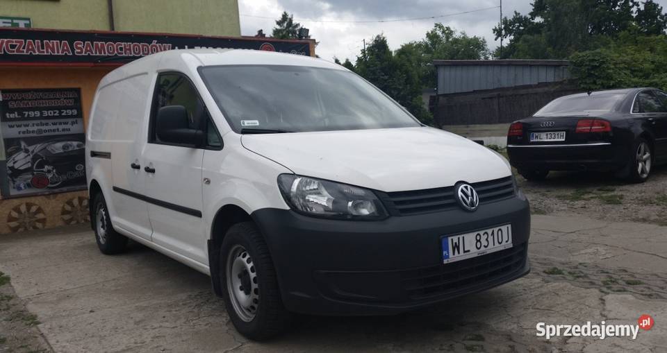 Volkswagen Caddy Maxi 16 TDI nieuszkodzony Caddy Jabłonna