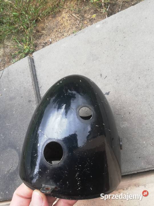 Skorupa lampy wsk garbuska metalowa