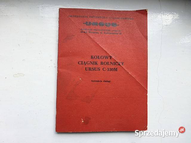 Instrukcja obsługi Ursus C330 Ciągnik Warszawa
