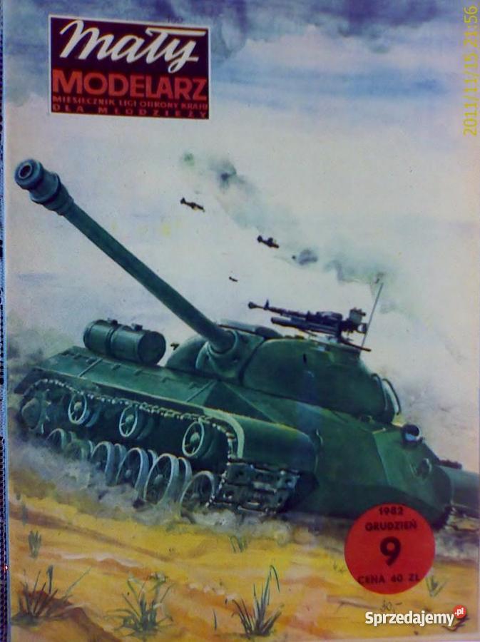 KARTONOWY MODEL do sklejania CZOŁG CIĘŻKI IS 3