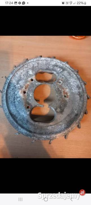 Wentylator i lewa klamka sprzęgła WFM OSA Chojnice