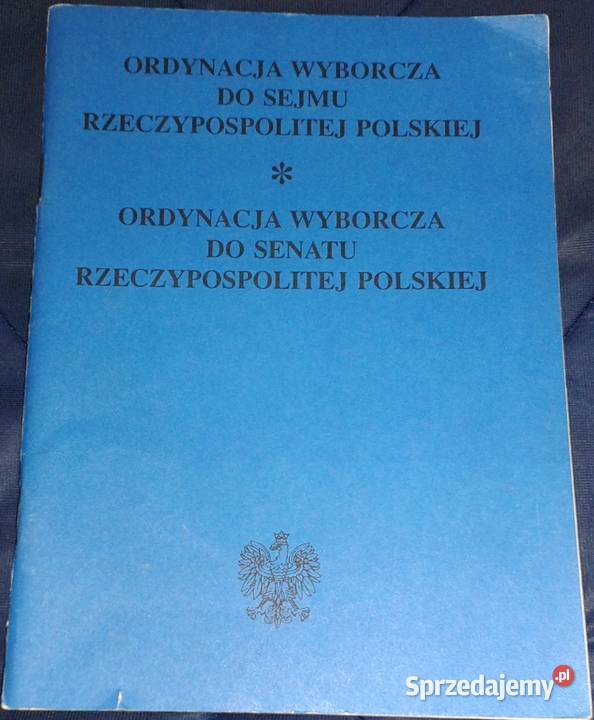 Ordynacja wyborcza do Sejmu Senatu