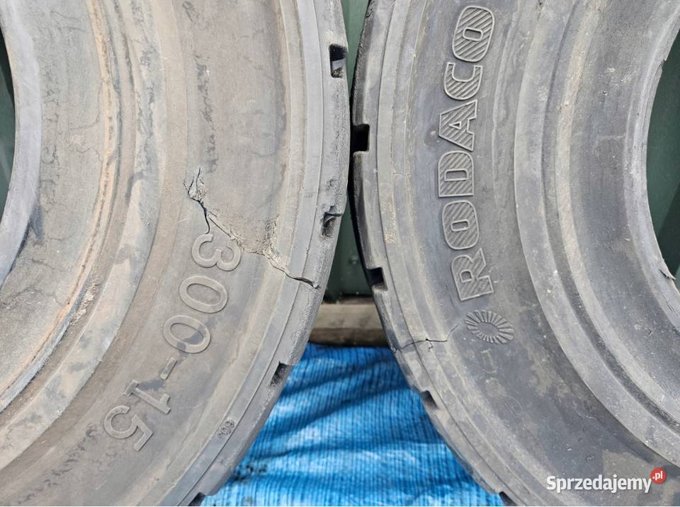 Opony Rodaco 300 R 15 Pełne 30015 Para Opona lubuskie Szprotawa