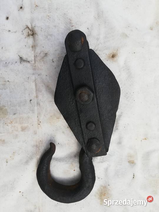 Hak zblocze bloczek obrotowy Pozostałe Dąbie