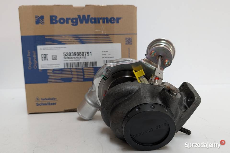 Nowa turbosprężarka BorgWarner 53039700791 Turbosprężarki mazowieckie Siedlce