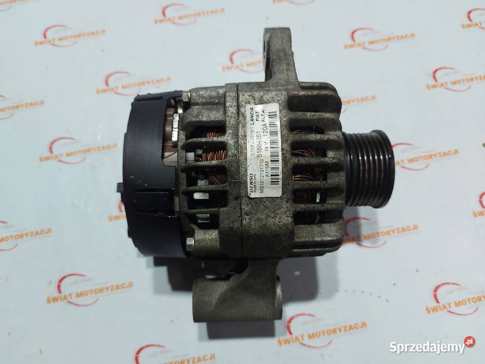 DOBLO TIPO 16 CDTI EURO6 940C1000 120 alternator Kielce