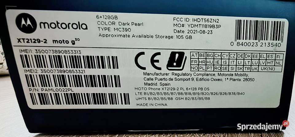 Smartfon Motorola Moto G30 6128GB stan zachodniopomorskie Koszalin