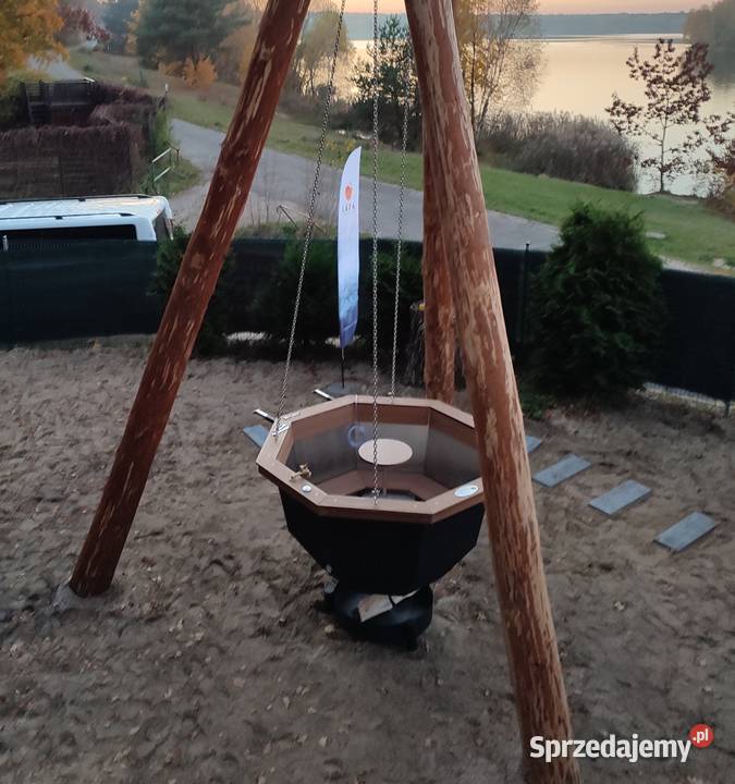 Kocioł do kąpieli SPA LAVA wanna stalowa kadź
