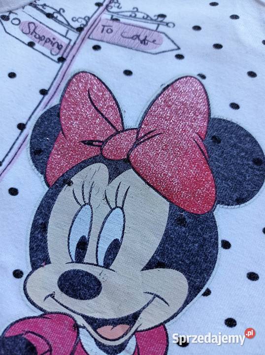 2 Pack bluzek Disney Minnie Mouse 80 śląskie Katowice