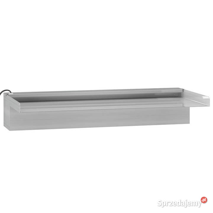 Wylewka do wodospadu z RGB LED stal nierdzewna