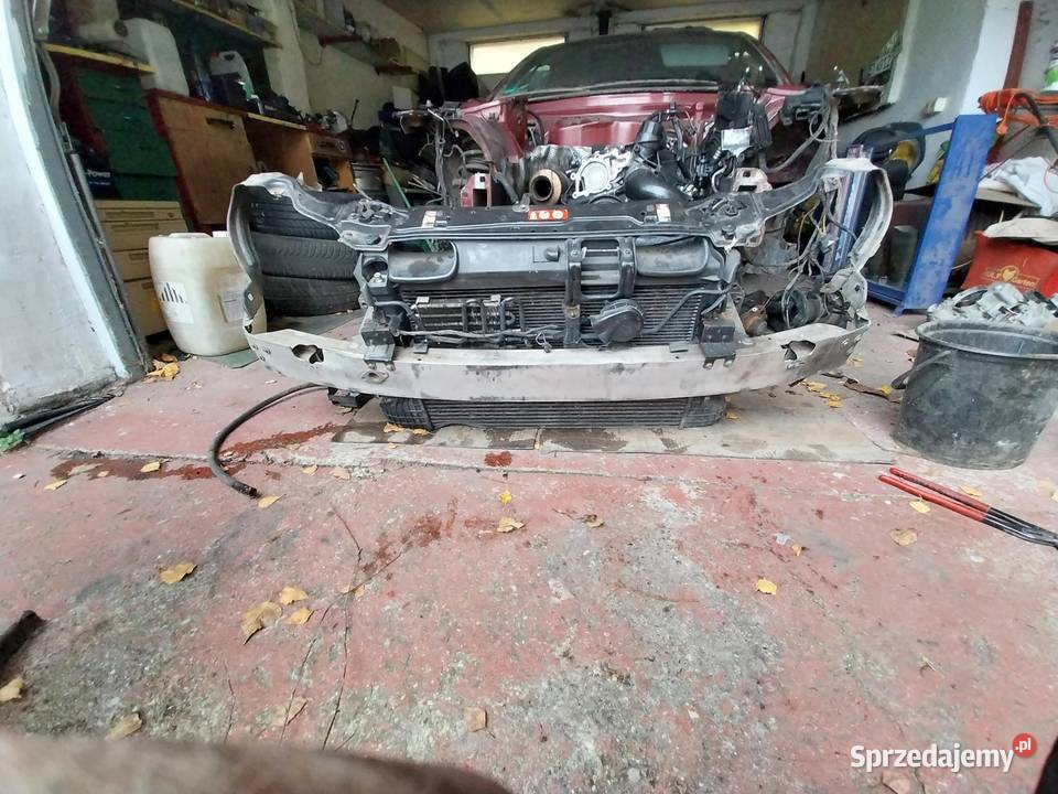 Pas przedni z belką i chłodnicami w203 22 CDI Samochody na części Lwówek