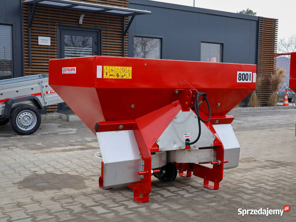 NOWY Rozsiewacz do Nawozu 4001400 L Dwutalerzowy