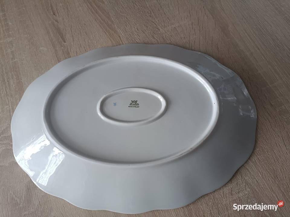 Duży półmisek Karolina PRL Pozostałe Kwidzyn