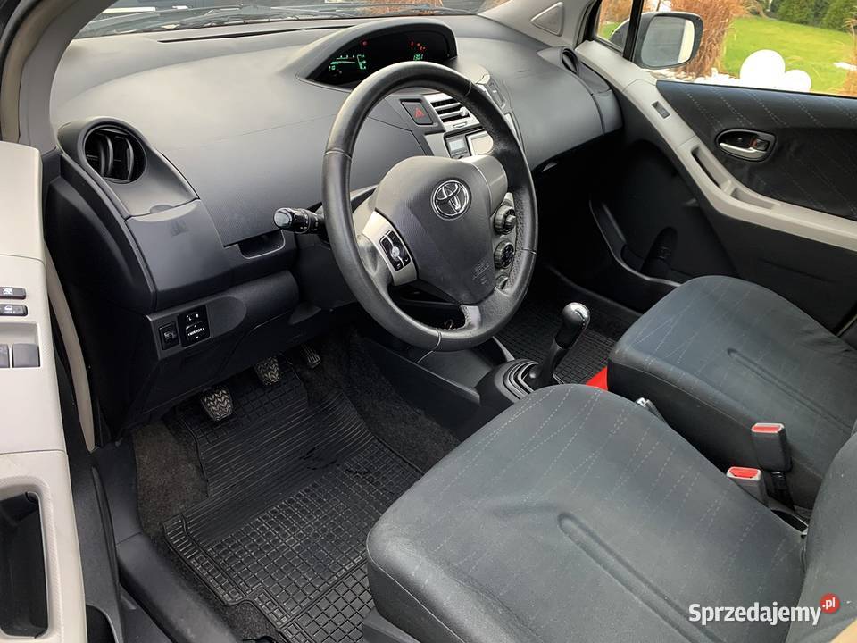 Toyota Yaris 14 D4D 2008 r Opłatach diesel mazowieckie Płock