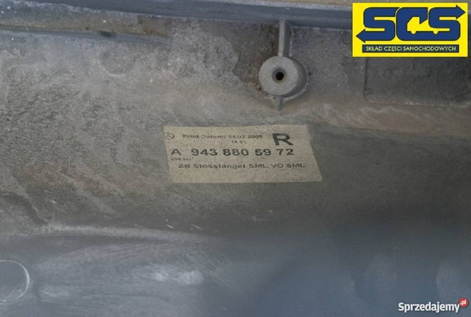 MERCEDES ACTROS MP3 ZDERZAK PRAWY BEZ HALOGENU sprzedam