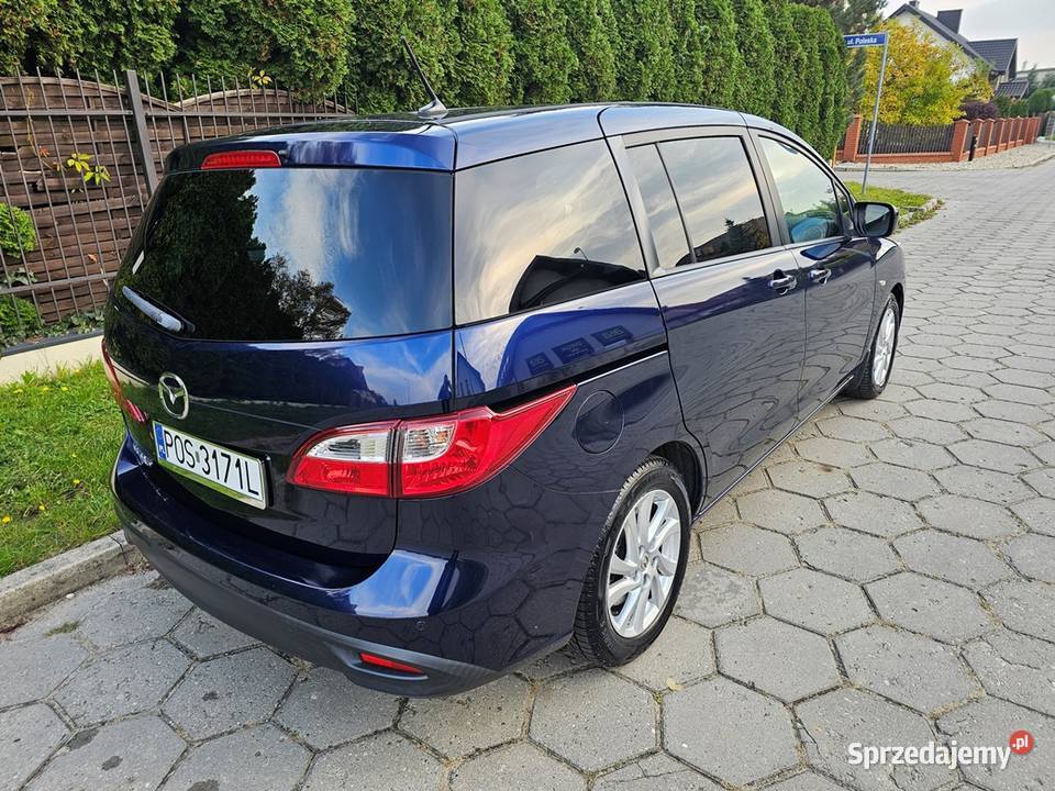 Mazda 5 II 20 MPI 144 201112 r Bogate Wyposaż 178145km Ostrów Wielkopolski