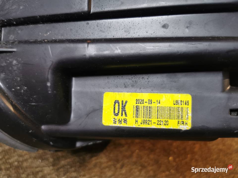 Hyundai Kona Lampa FULL LED prawa J992121120 prawe Pielgrzymka