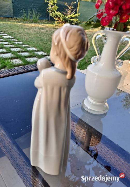 Porcelanowa figurka dziewczynka z lalką Nao by Antyki, Sztuka, Kolekcje Piaseczno