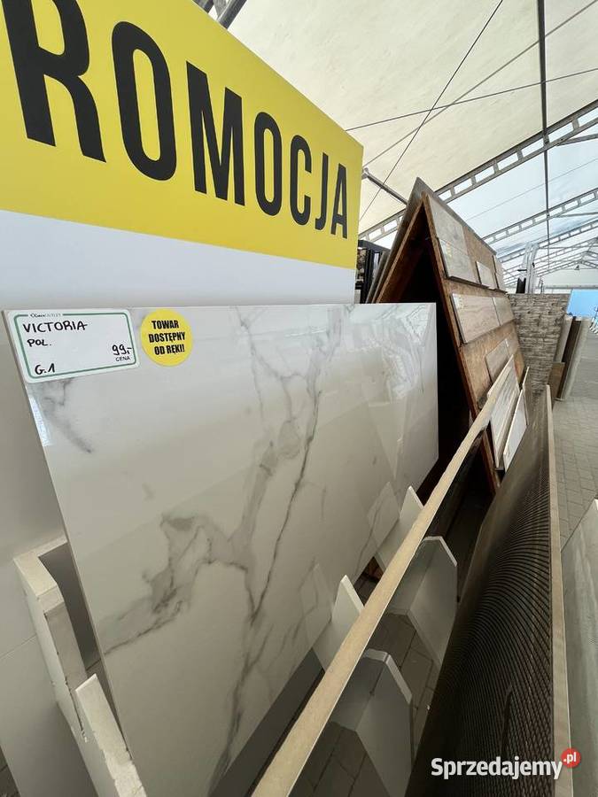 OKAZJA PŁYTKA VITORIA 60X120 POLEROWANA GATUNEK Ząbki