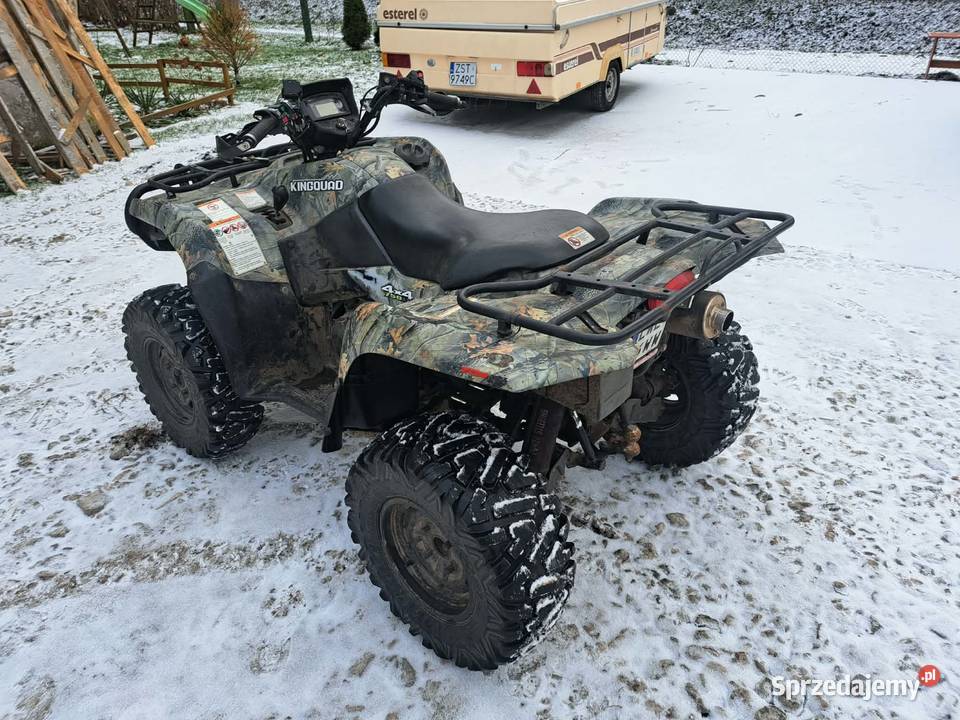 Suzuki Kingquad 750 2010r ze wspomaganiem 489km zachodniopomorskie Stargard