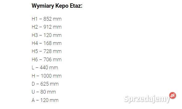 Kepo Etaz 18 kW Wydajny Piec na Drewno Ciepło i Poznań