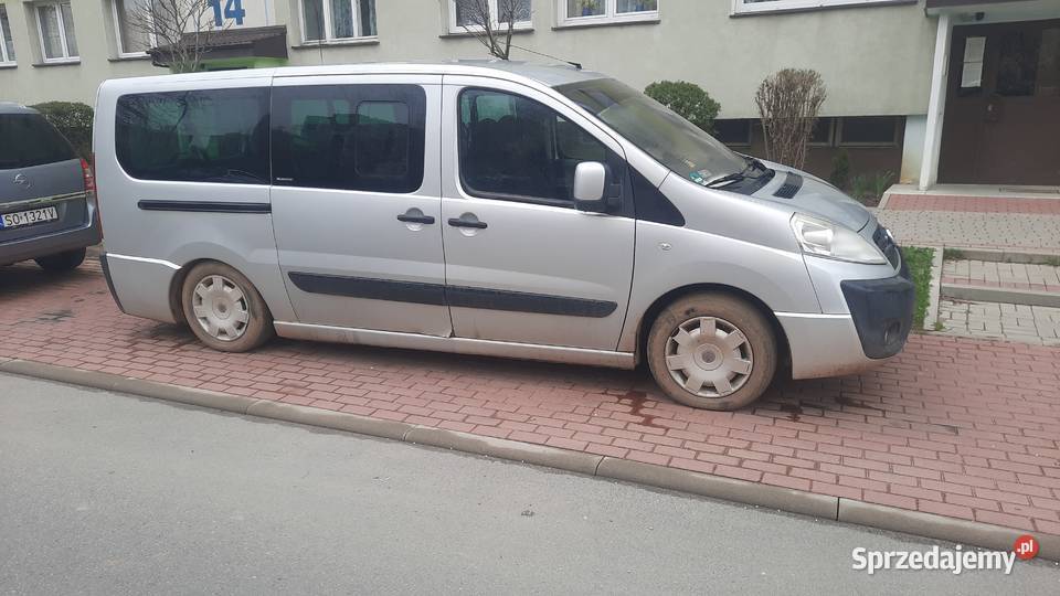Fiat scudo 19 2008 Panorama 9 osobowy Uszkodzony