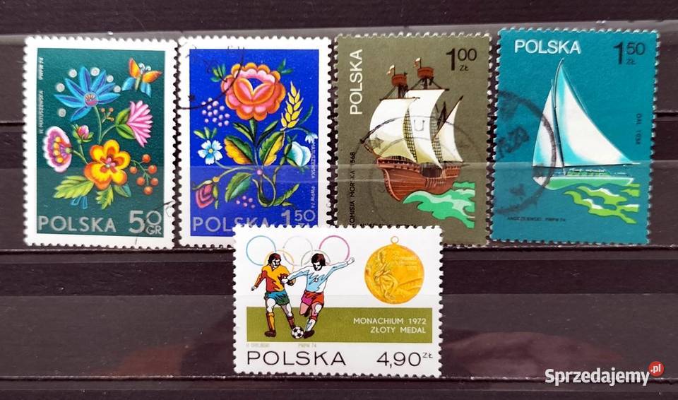 L Znaczki polskie 1974 kwartał II Leźnica Wielka-Osiedle sprzedam