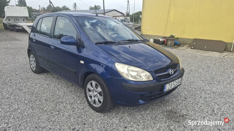 Hyundai Getz 11 benzyna Klimatyzacja SOCHAN elektryczne szyby Tyszowce
