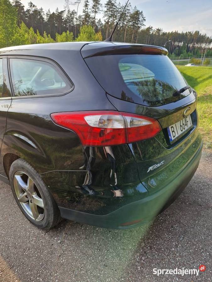 FORD Focus 16TDCI bezwypadkowy 2014 nidki 1560cm3 Białystok sprzedam