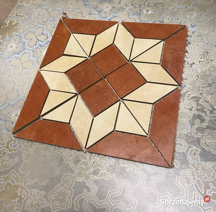 DEKOR podłogowy rozeta cięta cotto 30x30 Zakopane sprzedam