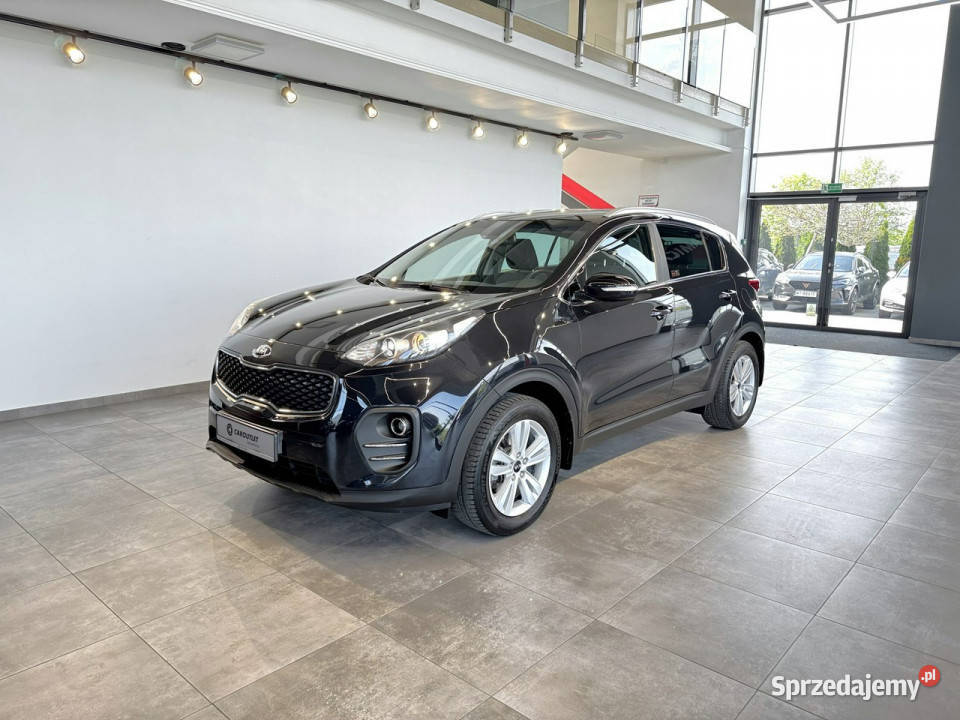 Kia Sportage 16GDI 132 M6 2017 r salon I czarny Myślenice