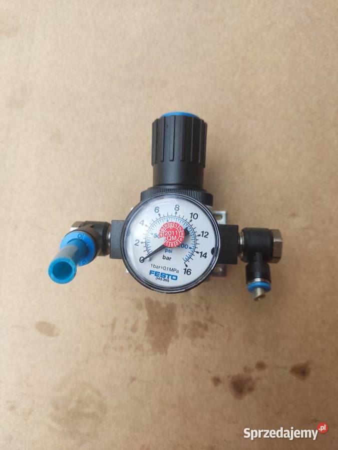 Regulator ciśnienia Festo LRDMINI z manometrem sprzedam