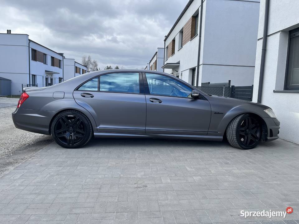 MercedesBenz SKlasa W221 S63 AMG LONG 525 Poznań