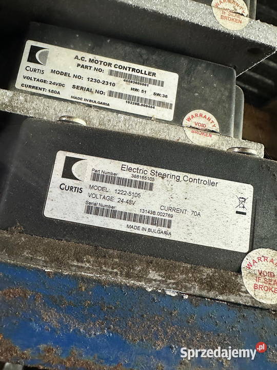 CurtisSteuerung 24V 36V 48V 70600A Działoszyn sprzedam