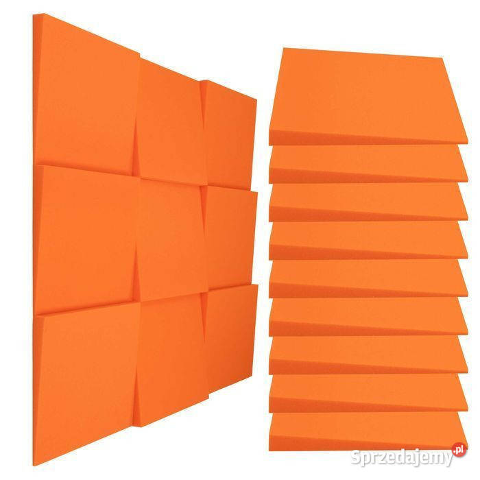 Panele dekoracyjne wygłuszające z efektem 3D