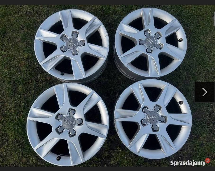 Alufelgi Audi 16 5x112 ET50 65J Średnica 16" pomorskie Kościerzyna