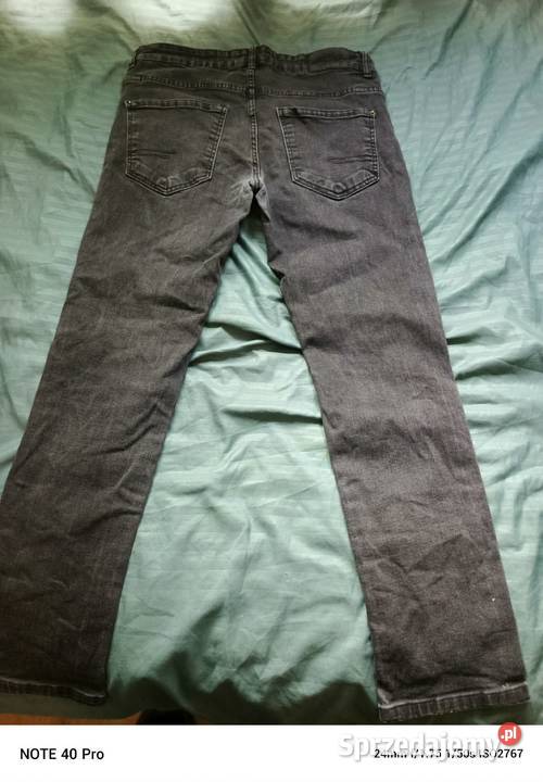 Szare jeansy slim fit You Wear Ivanov Wejherowo sprzedam