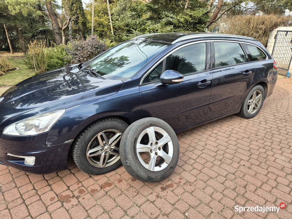 Peugeot 508 20 HDI 2013r 140 kombi granatowy 1997cm3 Niegowonice