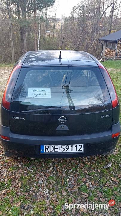 Opel Corsa C 17 dti 75 podkarpackie Pilzno