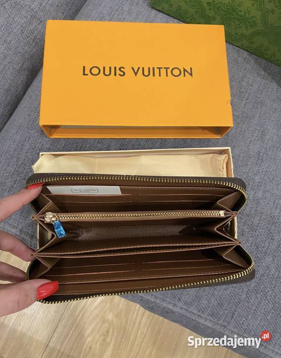 Wyprzedaż Portfel LV Louis Vuitton Sarah skóra Warszawa