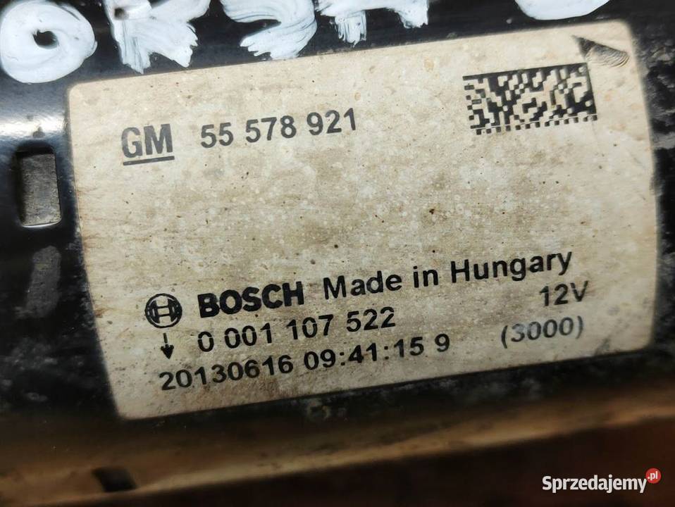Rozrusznik Opel Corsa E 14 Benzyna 55578921 osobowe wielkopolskie Pleszew