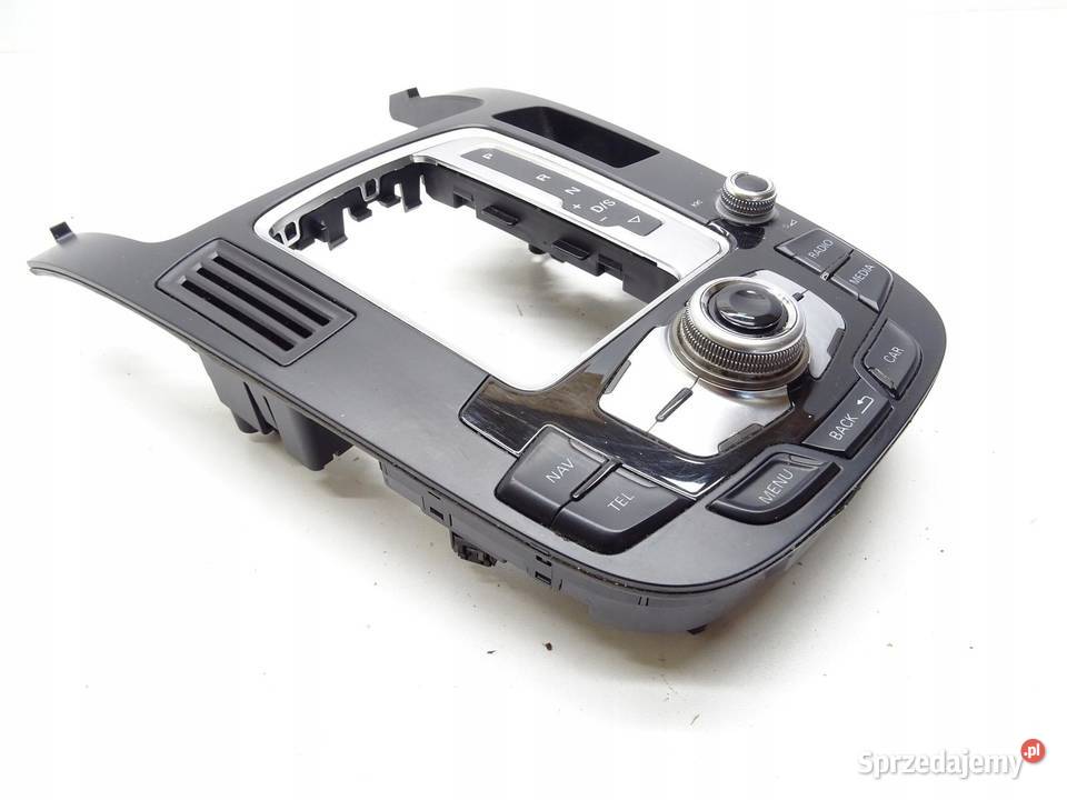 PANEL STEROWANIA RADIA NAVIGACJI AUDI A5 8T A4 Panele sterowania, przełączniki