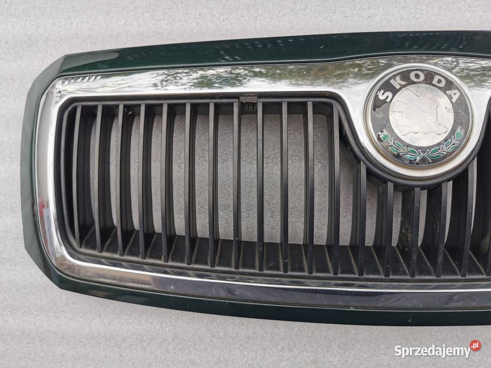 Atrapa Grill Skoda Fabia I 9570 Zielona Karoseria mazowieckie Wyszków sprzedam