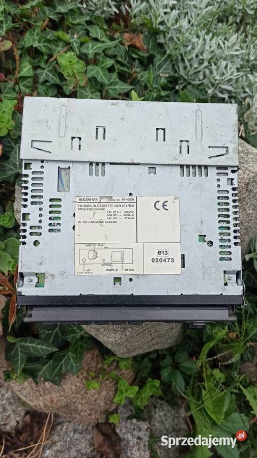 Radio samochodowe Sony XR4300 R kaseciak Ostrów Wielkopolski